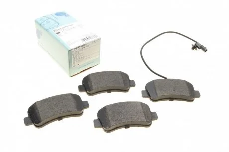 Колодки гальмівні (задні) Renault Master III/Opel Movano B 2.3 CDTI 10- (однокатк.)(+датчик) BLUE PRINT ADN142154