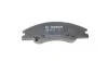 Колодки тормозные (передние) Kia Cerato 04-09 (Mando) BOSCH 0 986 494 577 (фото 3)