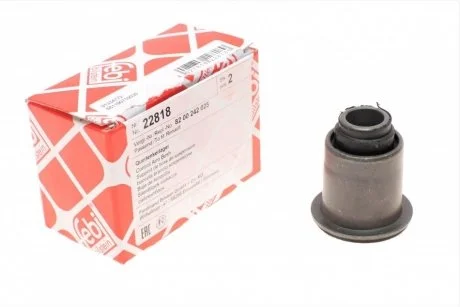 Сайлентблок важеля (переднього/знизу/спереду) Renault Megane II 03-09 FEBI BILSTEIN 22818