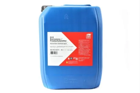 Антифриз (червоний) G12 (20л) FEBI BILSTEIN 22274