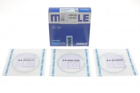 Кільця поршневі VW Caddy 2.0SDI/TDI (81.01mm/STD) (1.75-2-3) MAHLE / KNECHT 030 90 N0