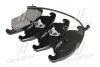 Колодка торм. диск. AUDI A4 передн. (SANGSIN) Hi-Q (SANGSIN) SP2145 (фото 3)