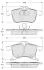 Гальмівні колодки дискові STARLINE BD S344 (фото 1)