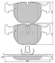 Колодки тормозные дисковые, к-кт. STARLINE BD S384 (фото 1)