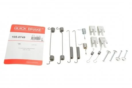 Гальмівні аксесуари (Монтажний комп-кт колодки) QB QUICK BRAKE 105-0749