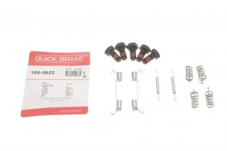 Гальмівні аксесуари (Монтажний комп-кт колодки) QB QUICK BRAKE 105-0622