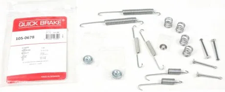 Гальмівні аксесуари (Монтажний комп-кт колодки) QB QUICK BRAKE 105-0678