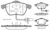 Колодки тормозные дисковые, к-кт. STARLINE BD S301 (фото 1)