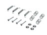 Комплект пружинок колодок ручника Opel Omega B/Vectra A 89- (Ate) QUICK BRAKE 105-0791 (фото 1)