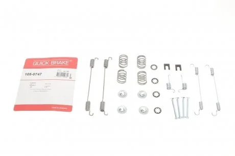 Гальмівні аксесуари (Монтажний комп-кт колодки) QB QUICK BRAKE 105-0747
