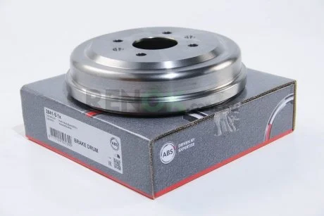 Гальмівний барабан задн. Spark/Aveo/Kalos/Kalos 03- A.B.S. A.B.S. 2841-S