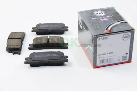Гальмівні колодки зад. Toyota Camry 01-06 (akebono) (93x38x16) A.B.S. A.B.S. 37355