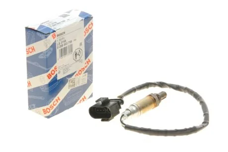Лямбда-зонд (кількість дротів 4, 550мм) (перед каталізатором) AUDI A4 B5, A6 C4, A6 C5, A8 D2 NISSAN X-TRAIL I SEAT CORDOBA, CORDOBA VARIO, IBIZA II, INCA, TOLEDO I SUZUKI BALENO 1.0-2.8 02.88- BOSCH 0 258 003 759