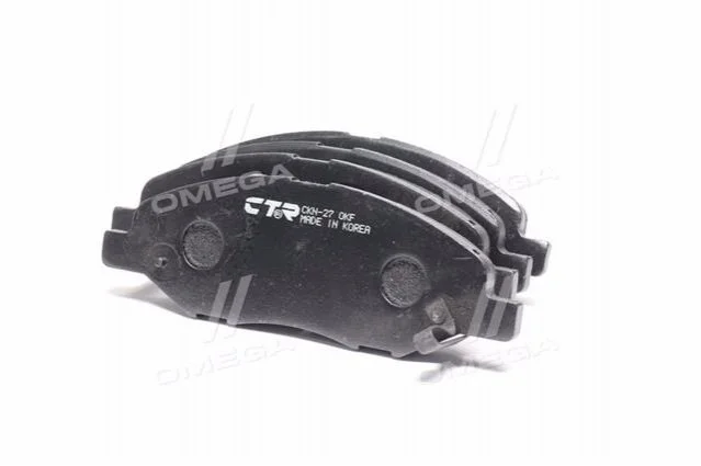 Колодка торм. NISSAN TIIDA 05- передн. (пр-во) CTR CKN-27 (фото 1)