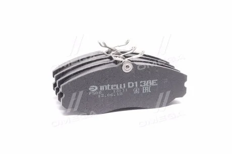 Гальмівні колодки дискові INTELLI DAFMI D138E