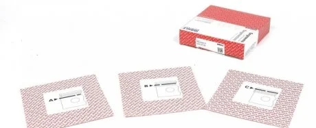 Кільця поршневі Peugeot Partner 1.9D (83.00mm/STD) (2-2-3) MAHLE / KNECHT 039 24 N0