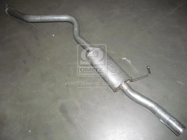 Глушник (задня частина) алюмінійована сталь Hyundai H-200 2,5TD (97-) Polmostrow POLMOSTROW 10.54 (фото 1)