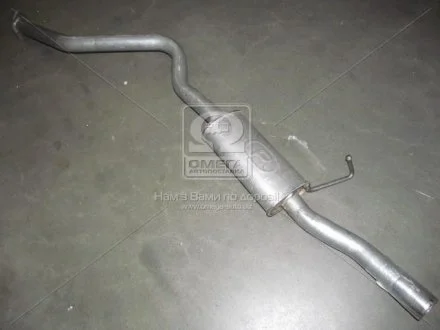 Глушник (задня частина) алюмінійована сталь Hyundai H-200 2,5TD (97-) Polmostrow POLMOSTROW 10.54