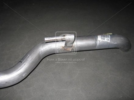 Труба випускна Mercedes Sprinter 95-212D/TD Алюмінізована сталь POLMOSTROW 13.261