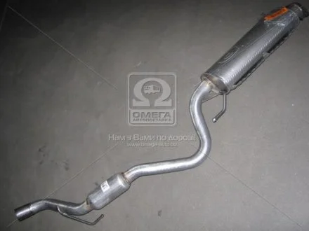 Глушник задн. Mitsubishi L200 2.5 Turbo Diesel (вир-во Polmostrow) POLMOSTROW 14.145