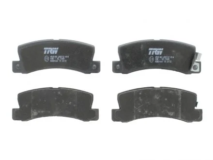 Комплект гальмівних колодок з 4 шт. дисків TRW GDB3164