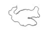 Прокладка кришки клапанів Toyota Camry/Corolla 2.0 TD 86-00 ELRING 176.840 (фото 1)