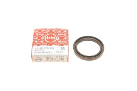 Сальник колінвалу (передній) Hyundai Accent/Elantra/Kia Cee'd/Sportage 1.1D-1.7D 05- (41x53x7) ELRING 351.180