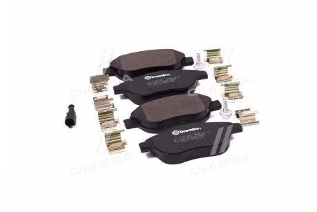 Гальмівні колодки дискові BM BREMBO P23 087