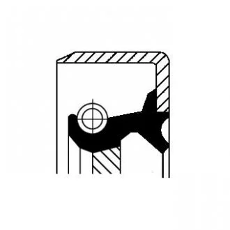 Уплотняющее кольцо, дифференциал CORTECO 19027909