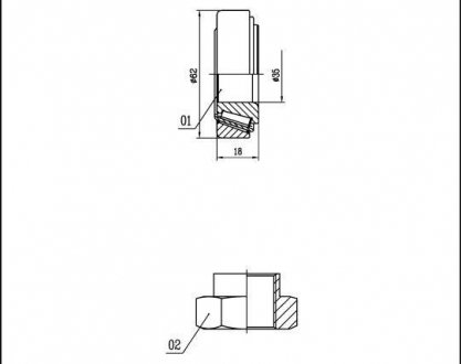 Подшипник ступицы колеса, к-кт. STARLINE LO 01431