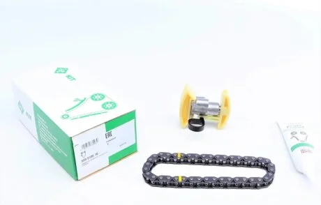 Комплект ланцюга ГРМ Citroen Berlingo 1.6HDI 05- (+ натяжник) (DV6BTED4) INA 559 0106 10