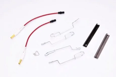 Планка супорта (заднього) прижимна (к-кт) MB Vito (W638) 2.0-2.3TD (з датчиком витрати) QUICK BRAKE 109-1280X