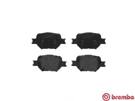 Тормозные колодки дисковые, к-кт. BREMBO P83 054 (фото 1)