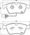 Гальмівні колодки дискові BREMBO P05 003 (фото 1)