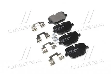 Гальмівні колодки дискові BM BREMBO P44 025