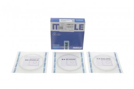 Кільця поршневі MB Sprinter OM602/208 2.9D (89.00mm/STD) (2.5-2-3) MAHLE / KNECHT 002 24 N0