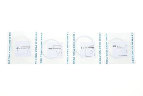 Кільця поршневі Opel Corsa Classic 1.3i 97-02 /Corsa A 1.3i 82-90 (75.00mm/STD) (1.5-1.5-4) MAHLE / KNECHT 011 27 N0