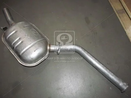 Глушник центр. MERCEDES W124 (вир-во Polmostrow) POLMOSTROW 13.07