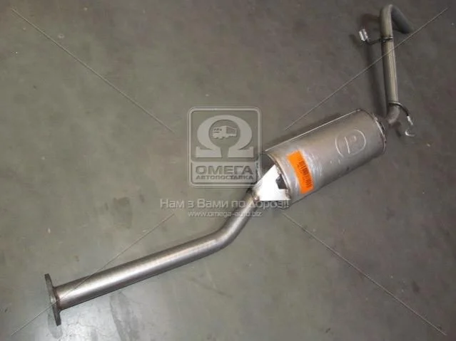 Глушитель центр. SKODA FELICIA (пр-во Polmostrow) POLMOSTROW 24.09 (фото 1)