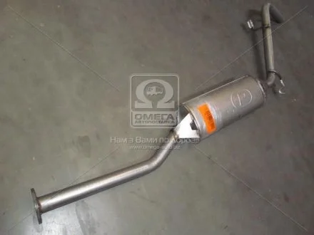 Глушитель центр. SKODA FELICIA (пр-во Polmostrow) POLMOSTROW 24.09