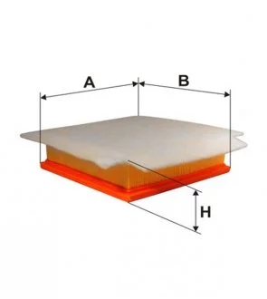 Фильтр воздушный /072/2 (WIX-Filtron) WIX FILTERS WA9527