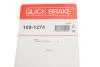 Комплект прижимних планок гальмівного супорту QUICK BRAKE 109-1274 (фото 3)