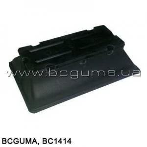 Подушка верхняя двухлистовой рессоры BCGUMA BC GUMA 1414