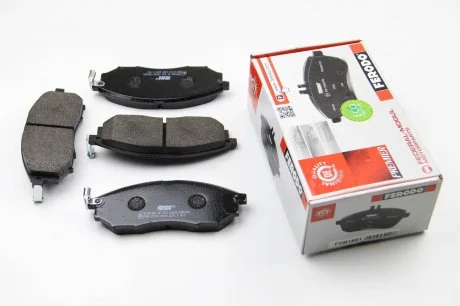 Комплект гальмівних колодок з 4 шт. дисків FERODO FDB1881