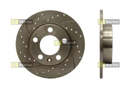 Диск тормозной перфорированный STARLINE PB 1243S