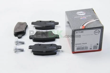Гальмівні колодки зад. MB A-class (W168/W169) 97-12 (TRW) A.B.S. A.B.S. 37146