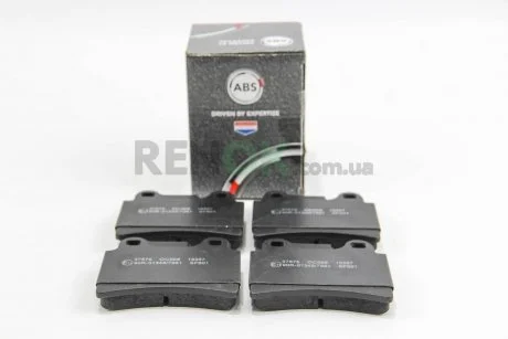 Гальмівні колодки зад. VW Touareg 02-10 (brembo) A.B.S. A.B.S. 37575