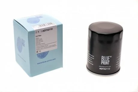 Фільтр масляний Toyota Avensis 2.0 00- /Celica 1.6-2.0 87- BLUE PRINT ADT32112