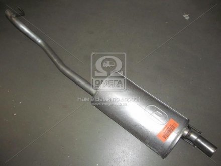 Глушник Dacia Solenza 1.4 Алюмінізована сталь POLMOSTROW 02.06