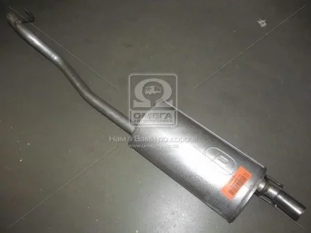 Глушник Dacia Solenza 1.4 Алюмінізована сталь POLMOSTROW 02.06